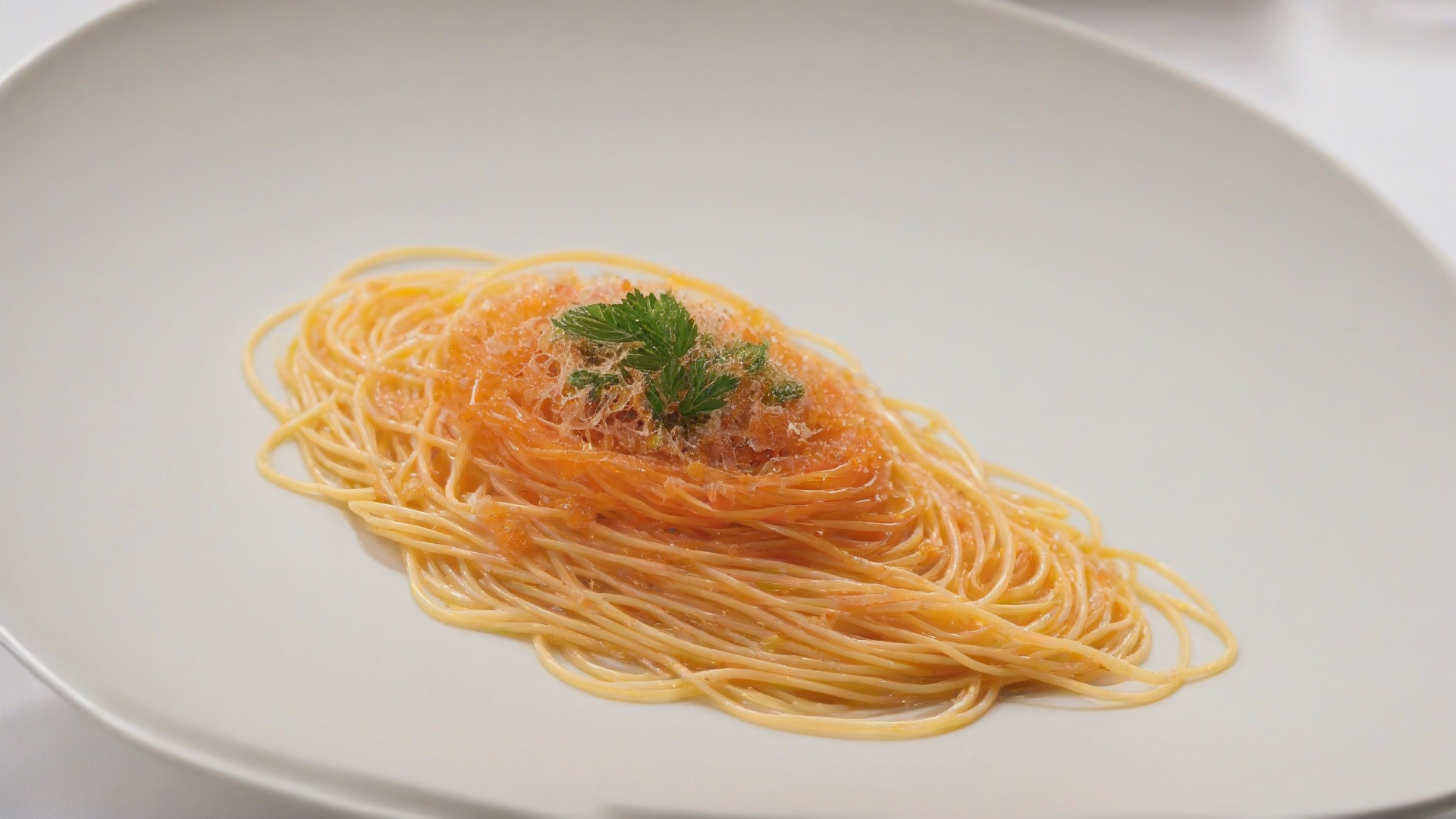 Spaghetti con bottarga